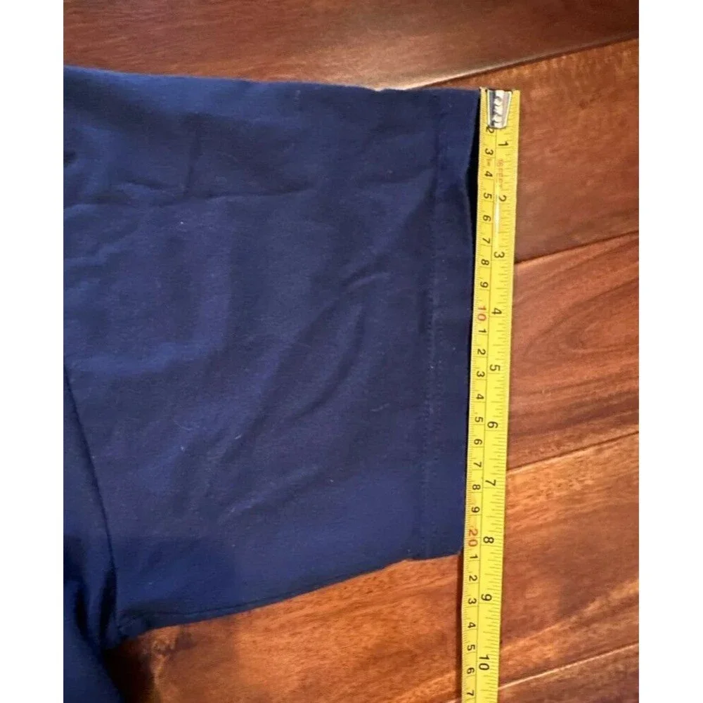 Denver Broncos Tshirt Helmet Logo T Shirt 2010 Blue NFL Football Size Large L - Picture 8 of 15